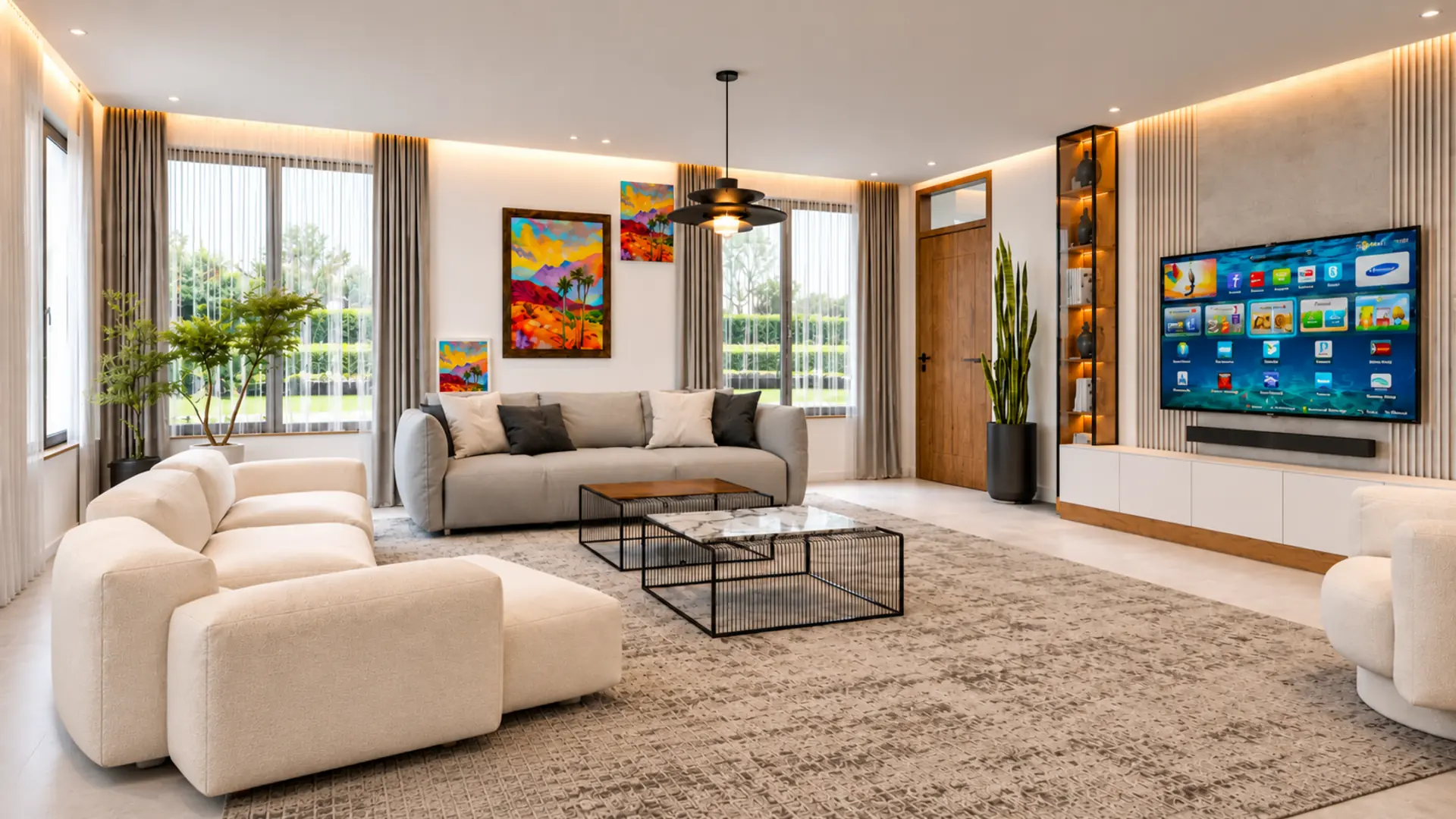Interior design and finishing project completed by Interior Finishes Kenya